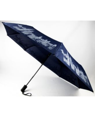 Macy's - New York Skyline Compact Automatic Umbrella