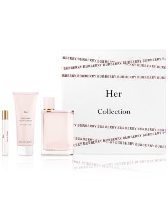 burberry perfume gift set for her