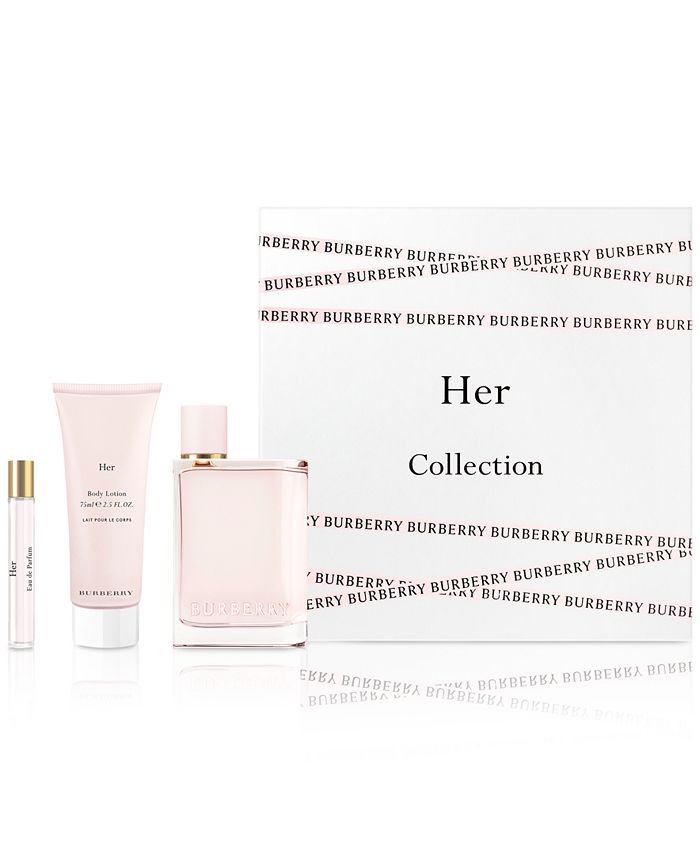 Burberry Her Eau de Parfum 3-pc Gift Set & Reviews - Perfume - Beauty -  Macy's