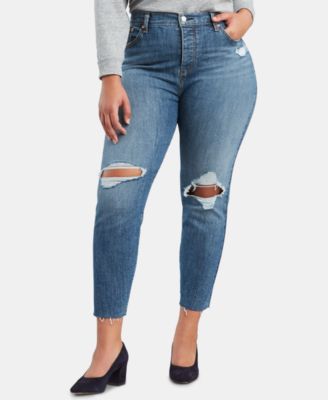 levi's wedgie skinny ankle jeans