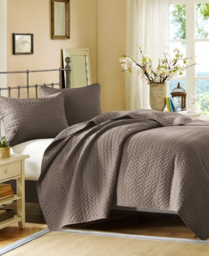 Hampton Hill Velvet Touch Queen 3 Piece Coverlet Set