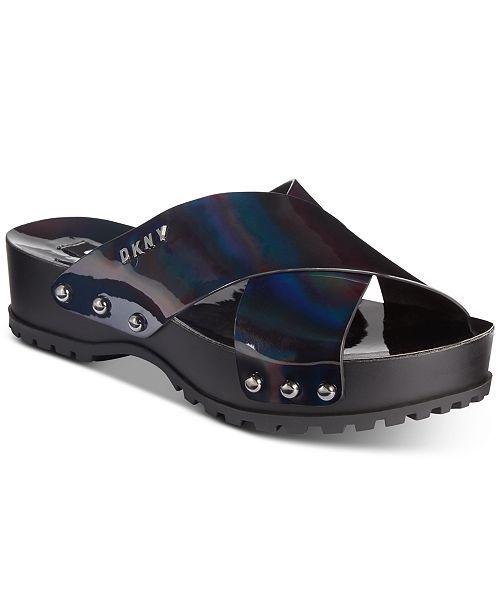 Dkny Wave Platform Sandals Created For Macy S Reviews Sandals