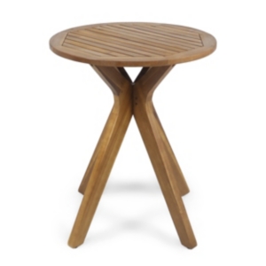 Shop Noble House Stamford Outdoor Bistro Table (x In Teak