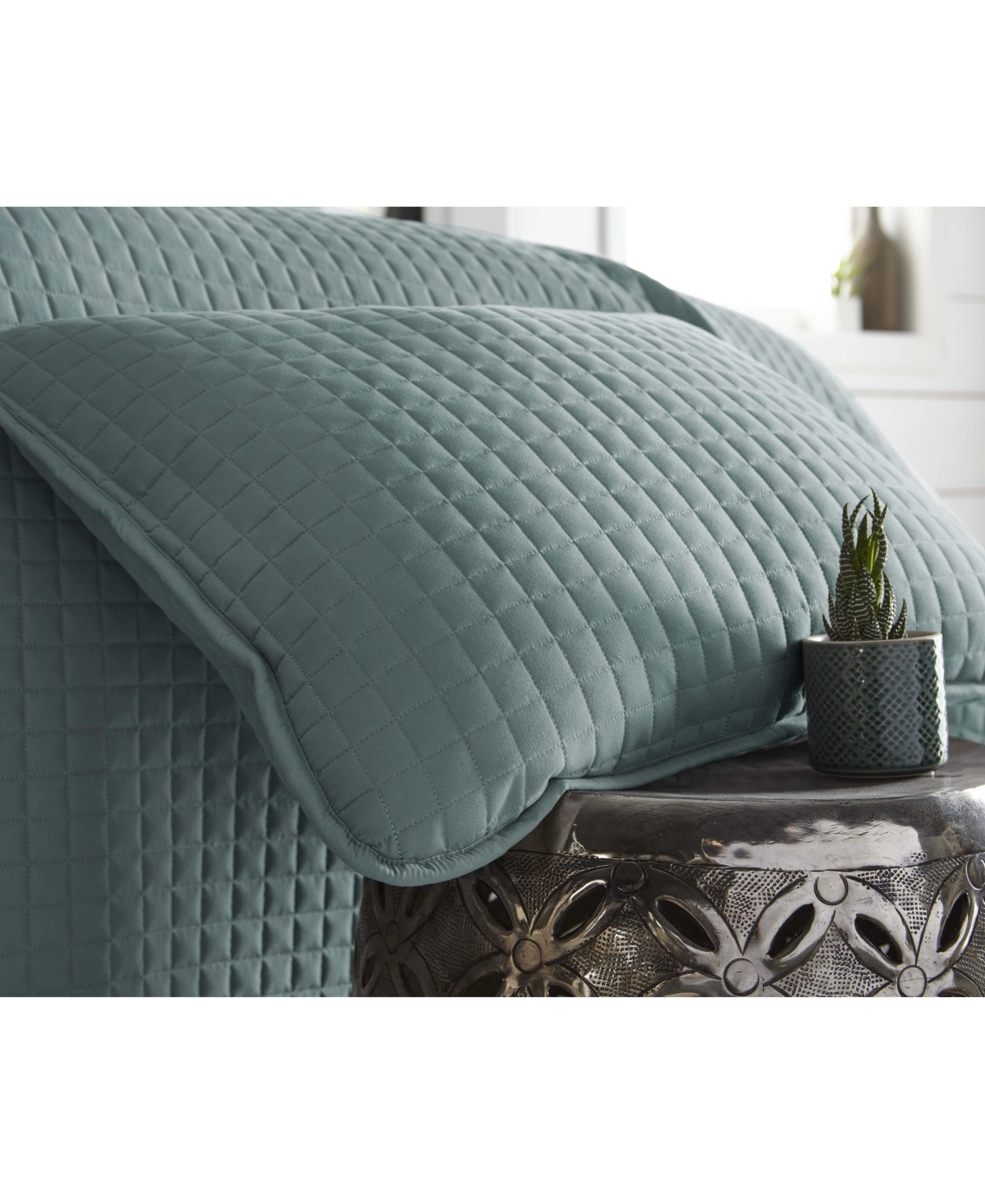 Southshore Fine Linens Oversized Lightweight 2-pc. Quilt Set, Twin In Steel Blue