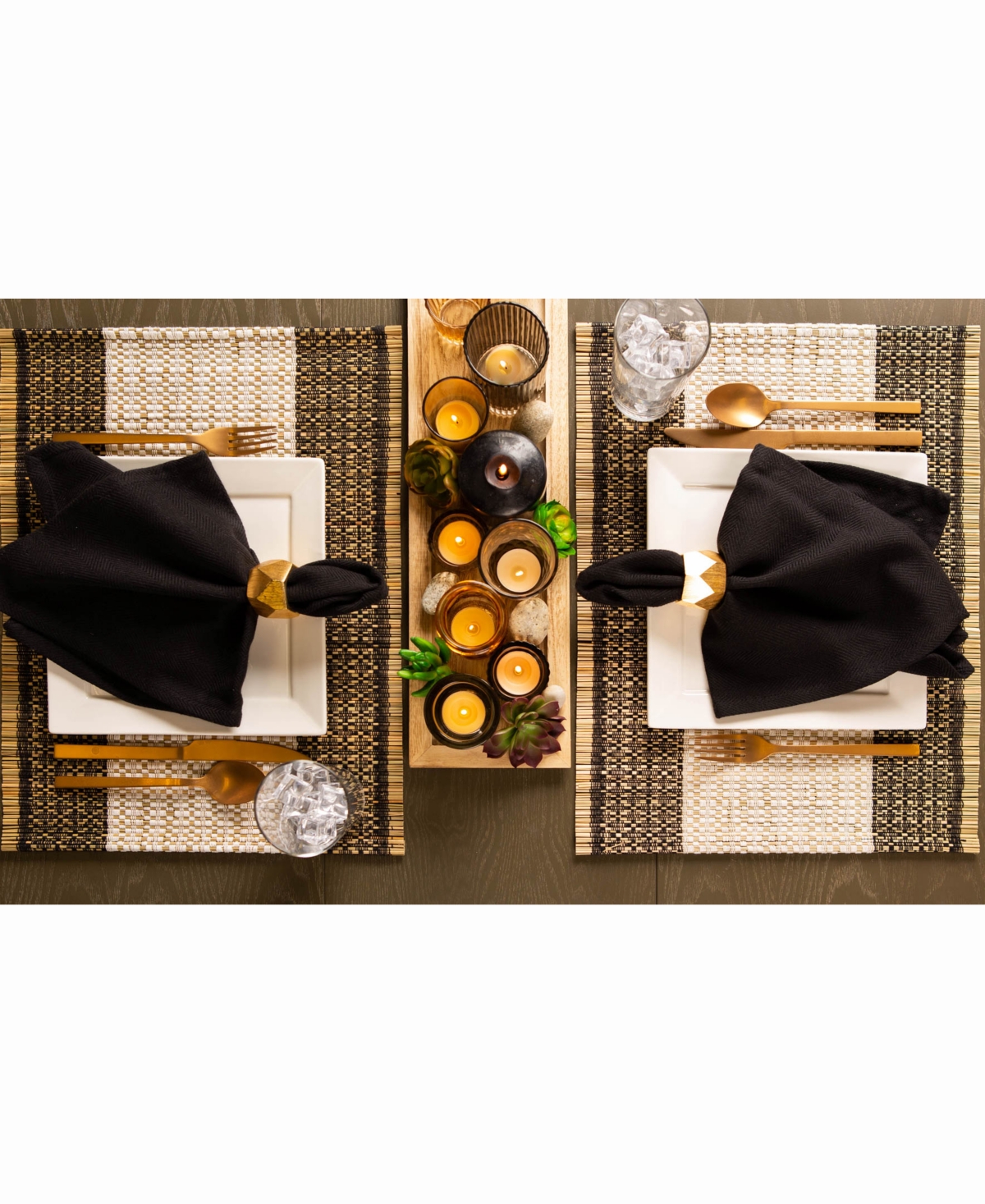 Urban Oasis Reed Placemat Set of 6