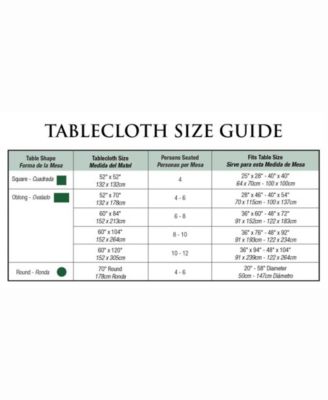 Design Imports Checkers Table cloth 60" X 120"