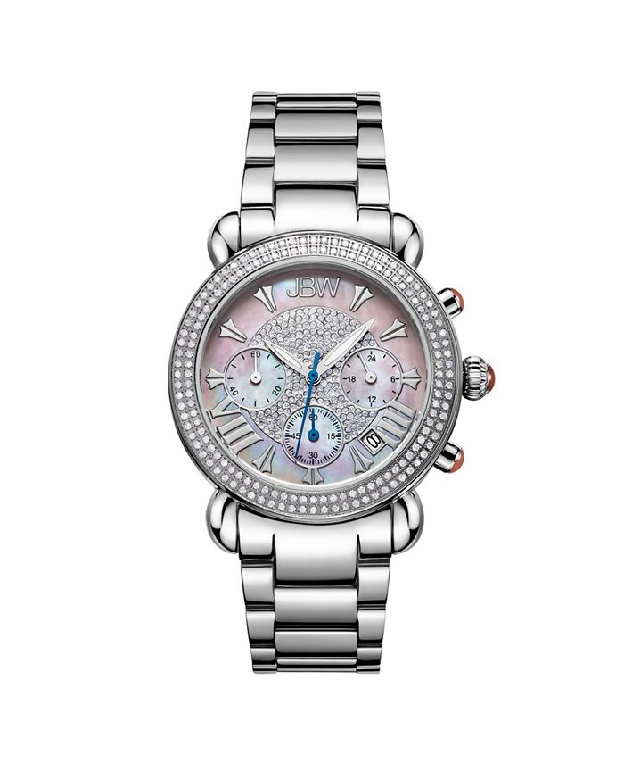 Jbw Women s Victory Diamond 3 4 ct.t.w. Stainless Steel Watch