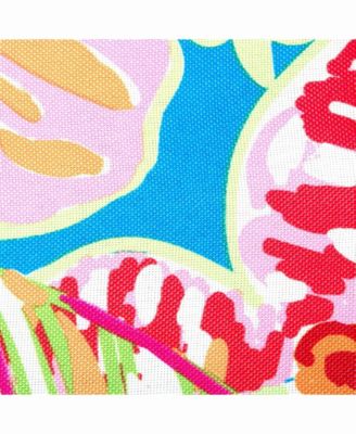 Summer Floral Print Outdoor Napkin Set of 6