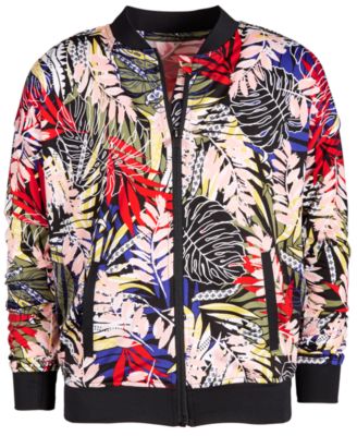 Big Girls 7 16 Kids Coats Jackets For Boys Girls Macy S - ideology big girls printed bomber jacket created for macy s