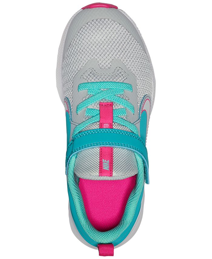 Nike Little Girls' Downshifter 9 Running Sneakers from Finish Line - Macy's