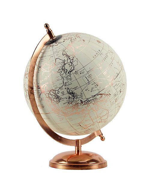 Brewster Home Fashions Rose Gold Tabletop Globe Reviews