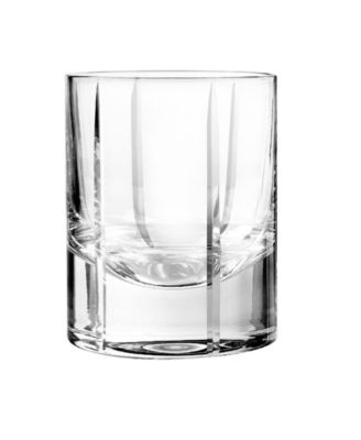 Qualia Glass Trend Double Old Fashioned Glasses, Set Of 4 - Macy's