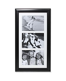 Black Collage Frame - Three Opening Gallery Frame - 5" x 7"