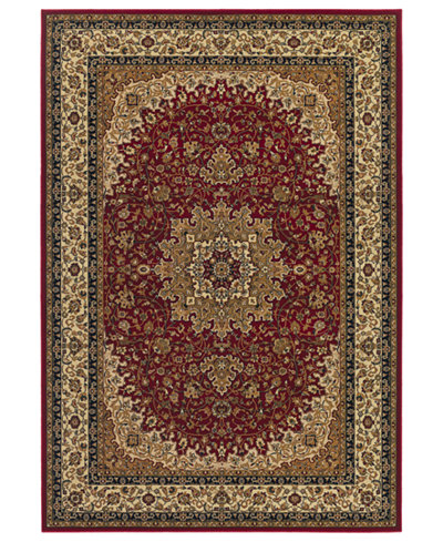 CLOSEOUT! Couristan Area Rugs, Tamena TAM102 Kashan Red