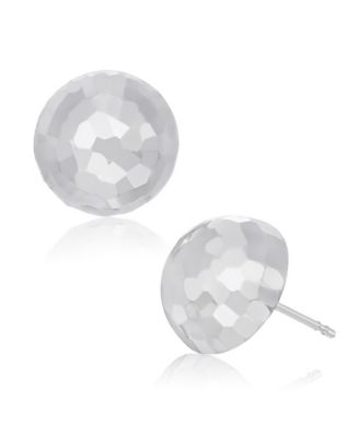 Macy's - 14k White Gold Ball Stud Earrings