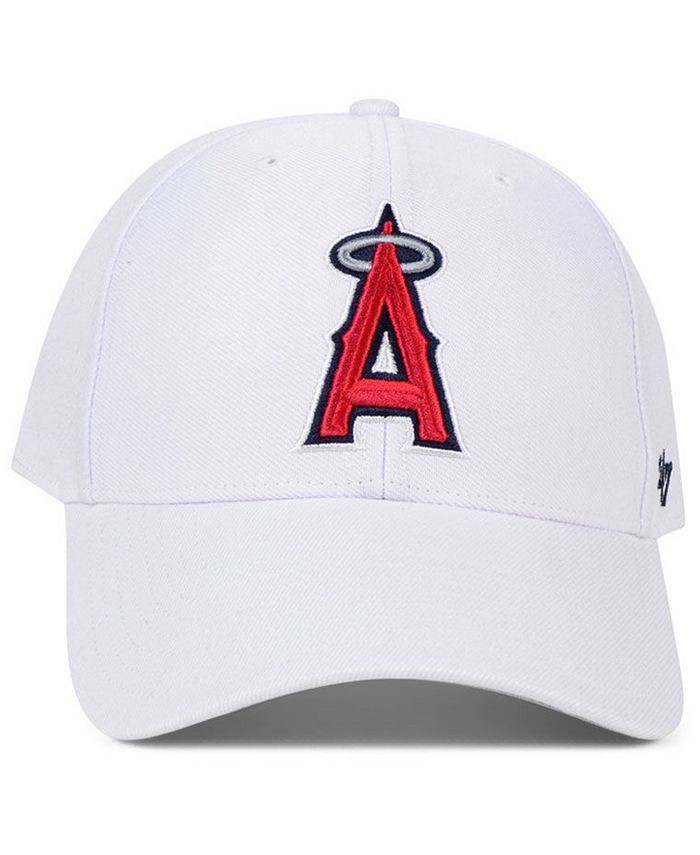 '47 Brand Los Angeles Angels White MVP Cap - Macy's