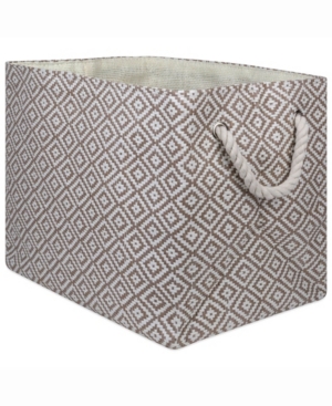 Paper Bin Geo Diamond Rectangle