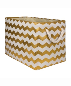 Design Import Storage Bin Chevron Rectangle
