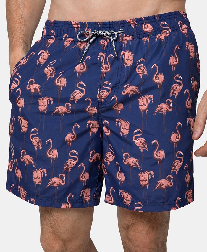 Coast Clothing Co Men's Flamingo Swim Trunks & Reviews - Swimwear - Men ...