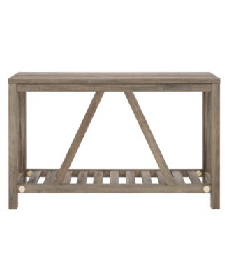 52" Modern Farmhouse Entryway Table