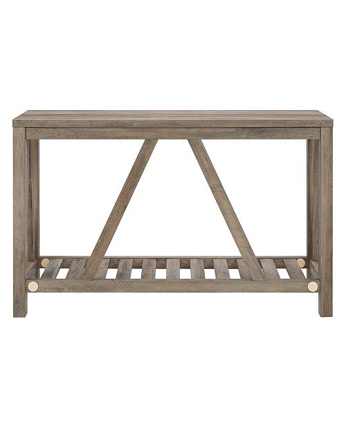 Walker Edison 52 Modern Farmhouse Entryway Table Reviews