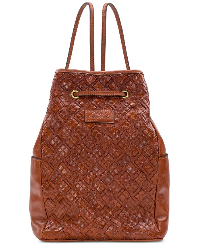 Patricia Nash Tierce Braided Leather Backpack - Macy's