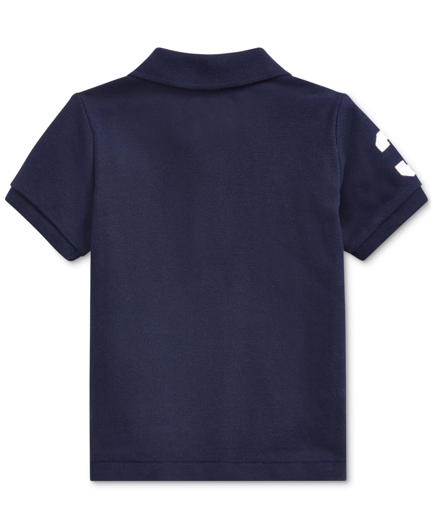 Baby Boys Cotton Mesh Pony Logo Polo Shirt