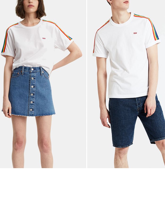 Levi's Pride Collection Rainbow Stripe Graphic T-Shirt & Reviews - T-Shirts - Men - Macy's