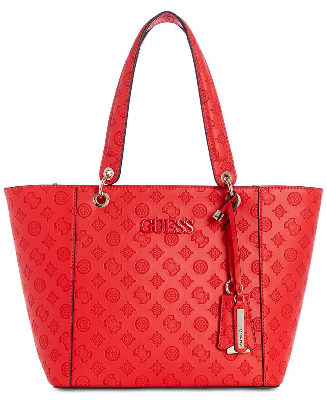 GUESS Kamryn Debossed Logo Tote & Reviews Handbags & Accessories Macy's