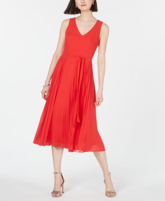 macys pleated dress