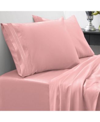 Microfiber 3-Pc. Sheet Set, Twin