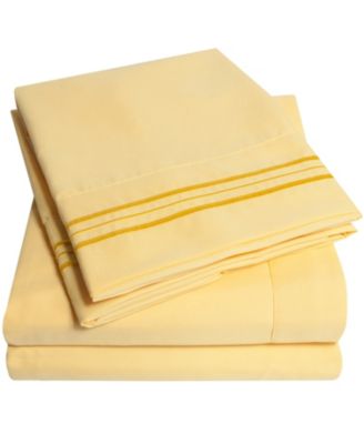 Microfiber 4-Pc. Sheet Set, Queen