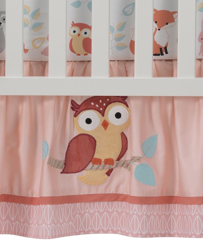 Lambs & Ivy Woodland Forest 4Piece Crib Bedding Set Macy's