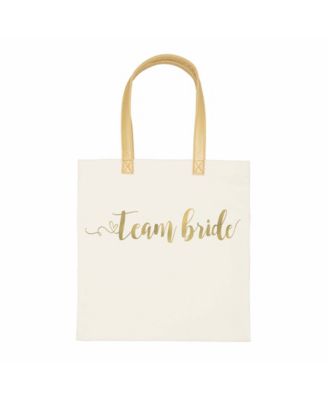 team bride canvas bag