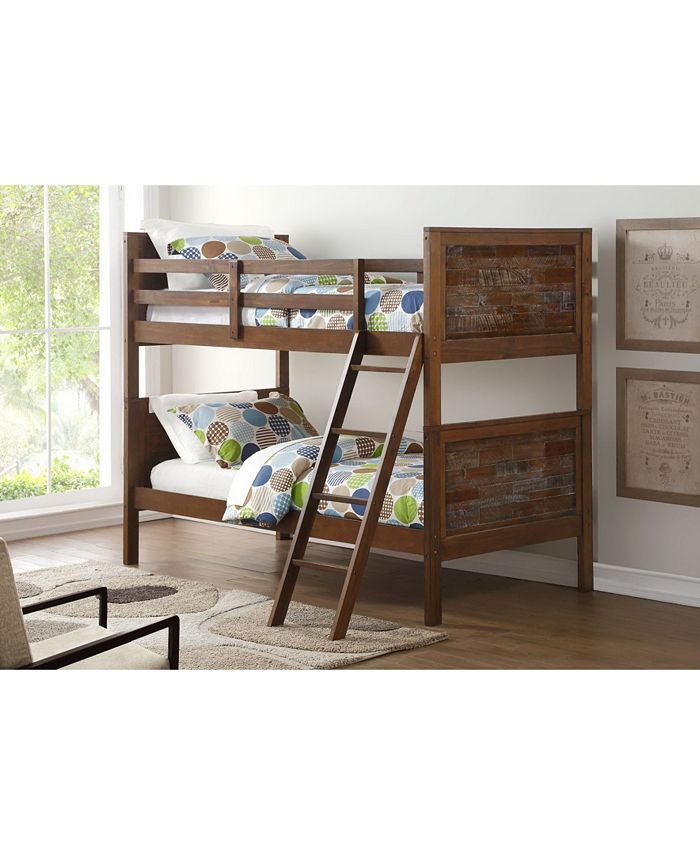 Kids Twin Over Artesian Bunk Bed, Macys Bunk Beds