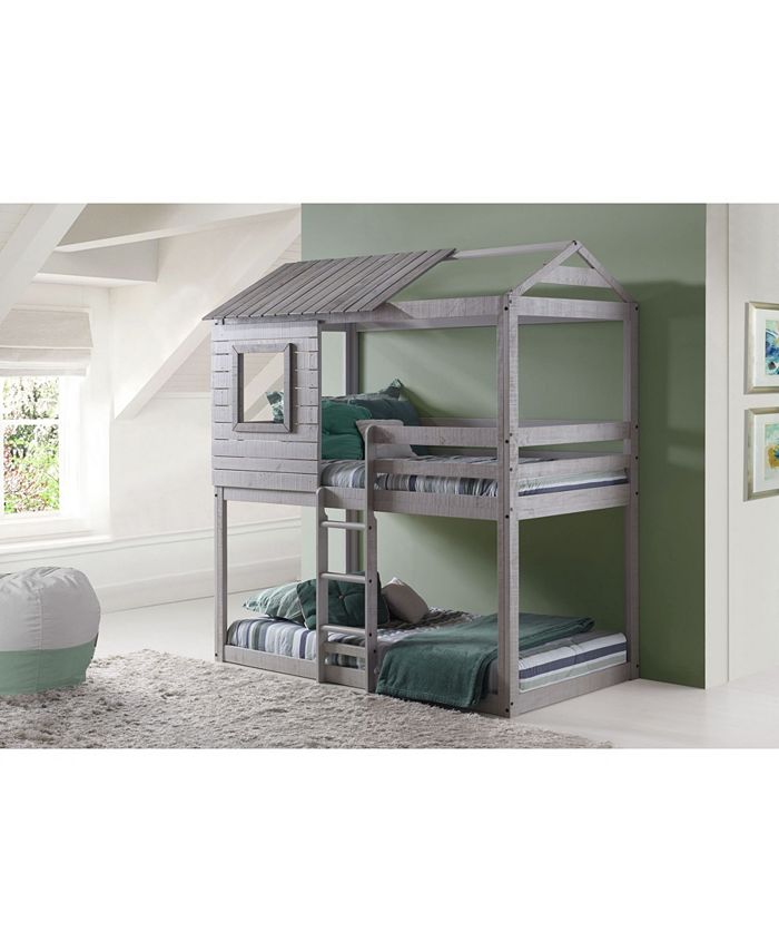 Donco kids deer blind cheap bunk loft