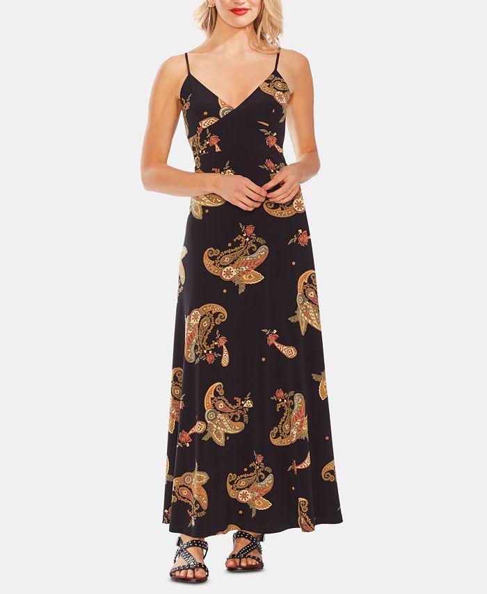 Vince Camuto Paisley Print Maxi Dress Macy s