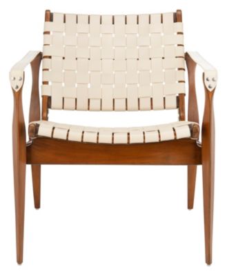 Dilan Leather Safari Chair