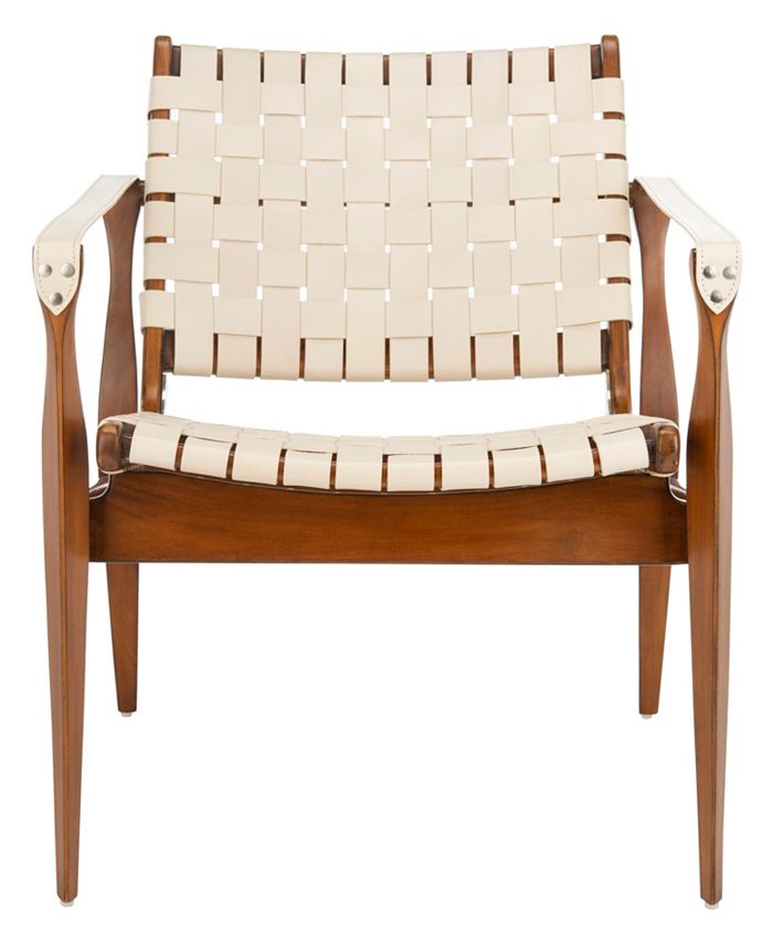 dilan leather safari chair