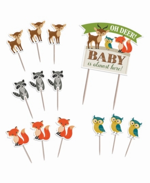 Lillian Rose Woodland Baby Shower Cake Toppers