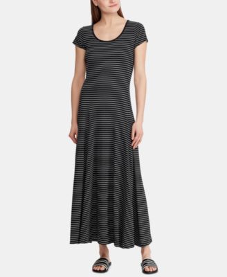Lauren Ralph Lauren Petite Stretch Knit Maxidress