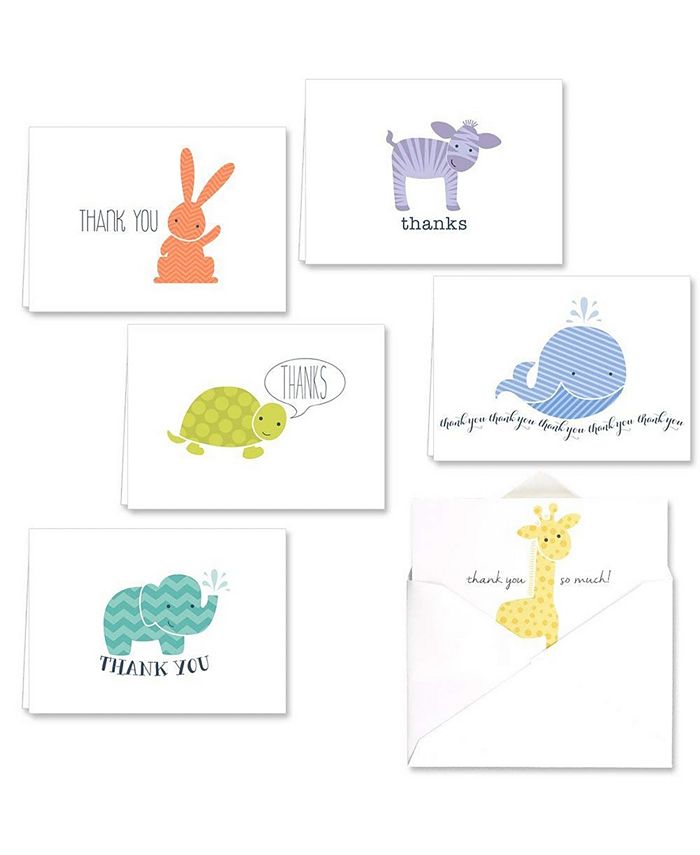 Masterpiece Studios Adorable Animals Note Cards Assortment - Macy's