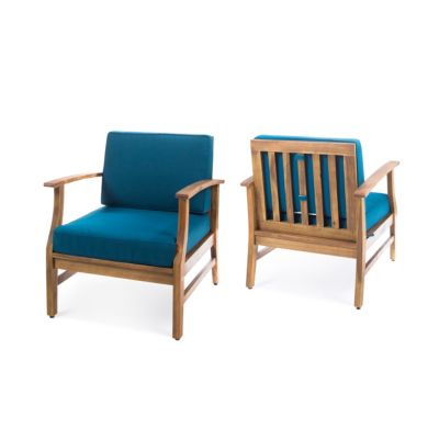 Noble House - Perla Outdoor Club Chair (Set of 2)