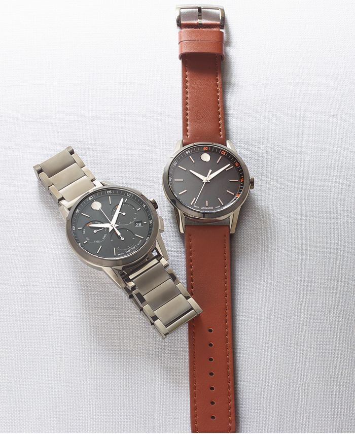 movado museum sport gunmetal