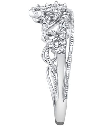 Macy's outlet crown ring