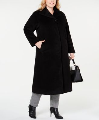 macy's women's coats plus size