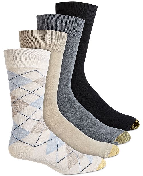 Gold Toe Argyle Dress Socks 4Pack & Reviews Socks Men Macy's