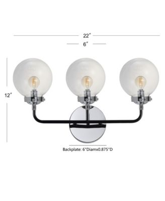 Caleb 3-Light 22" Wall Sconce