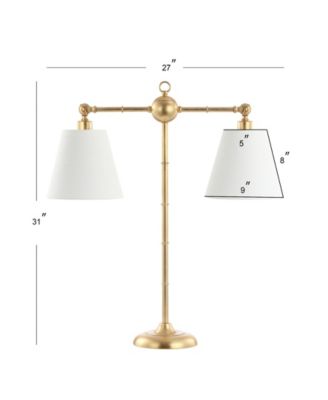 Ruth 31" 2-Light Libraryl LED Table Lamp