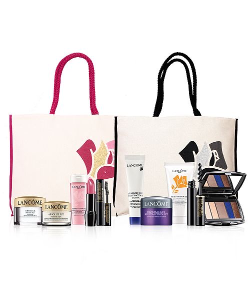 Lancôme Choose Your FREE 6-Piece Gift with any $37.50 Lancôme Purchase, Worth up to $123 ...
